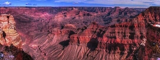 This picture does not do the beautiful Grand Canyon justice