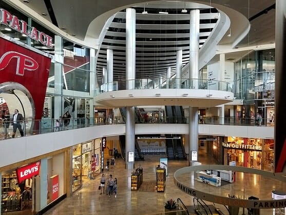 Inside the Fashion Show Mall