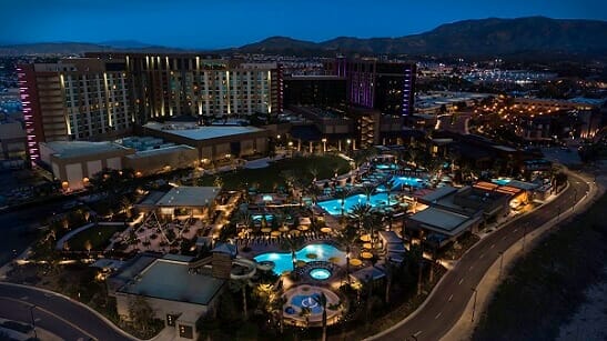 Pechanga is 90 miles south of downtown L.A.