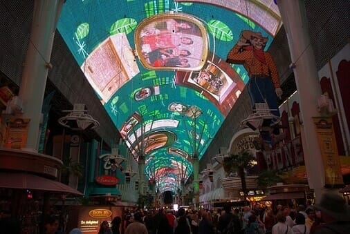 Viva Vision at the Fremont Street Experience