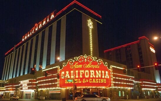 The California Hotel & Casino in downtown Las Vegas