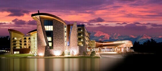 The Sky Ute Casino is a little south of Durango, Colorado