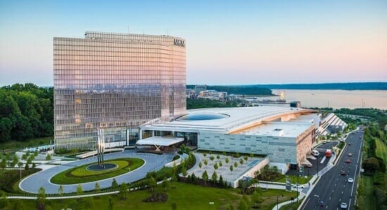 The MGM National Harbor is the closest casino to Washington D.C.