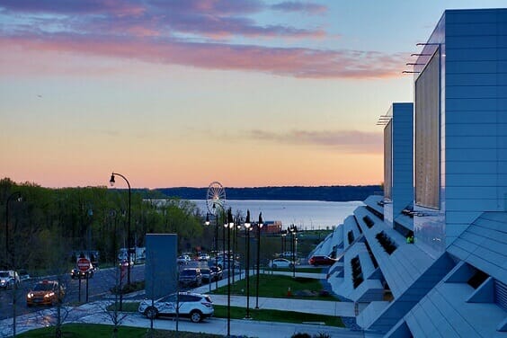 Here are some of the self-parking garage entrances at the MGM National Harbor