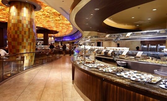 The Dessert area at Mohegan Sun's Seasons Buffet