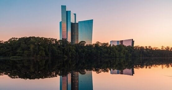 The Mohegan Sun is one of the biggest casinos in the United States