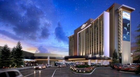 Rendering of the expanded Muckleshoot Casino 