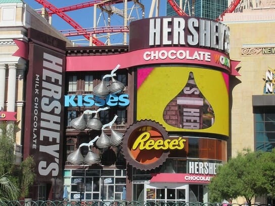 Hershey's World on the Las Vegas Strip