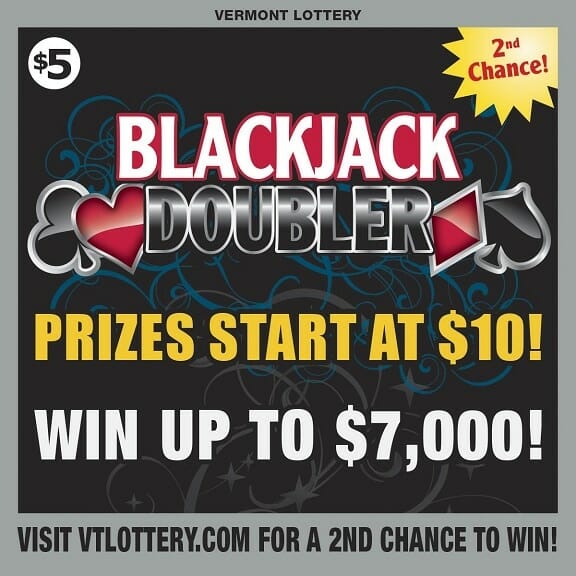 Vermont Lottery Second Chance Drawings