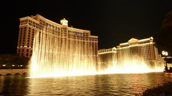 There's plenty of free parking near the Bellagio