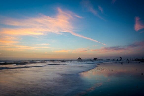 This is Huntington Beach, my family's favorite