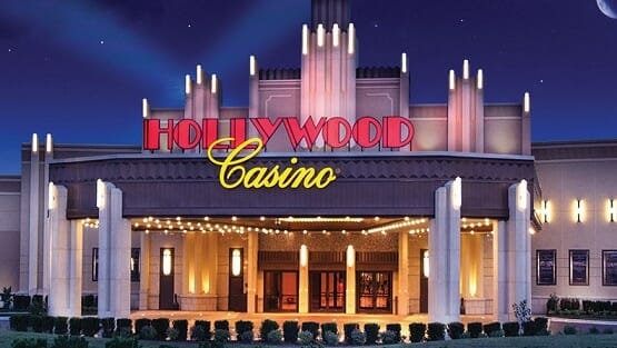 At 50,000 square feet of floor space, the Hollywood Casino in Joliet is the largest casino in Illinois