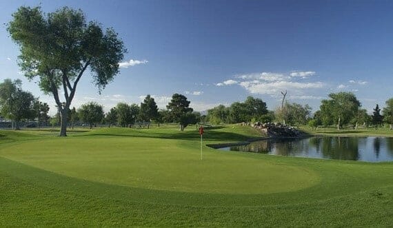 The Las Vegas Golf Club is the closest municipal course to the Strip