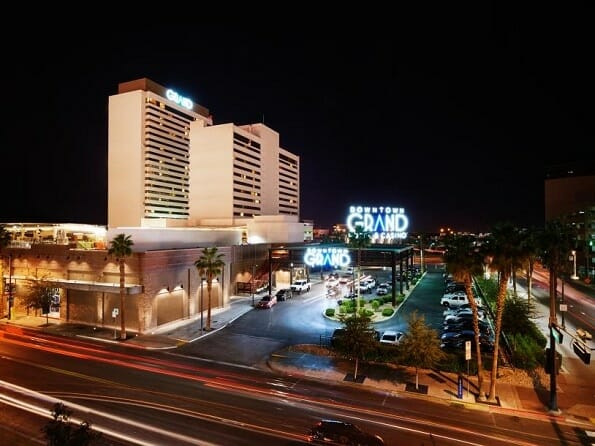 The Downtown Grand is just a couple of blocks off of Fremont Street