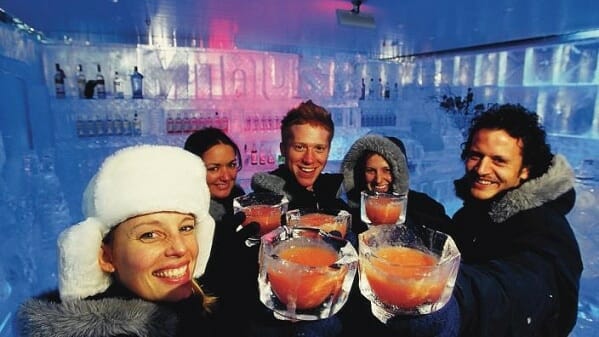 The Icebar is proof that the craps tables I play on aren't the only cold thing in Las Vegas