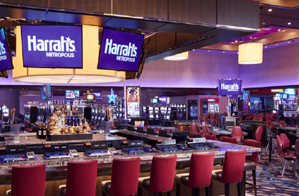 Harrah's Metropolis has over 600 slot machines.