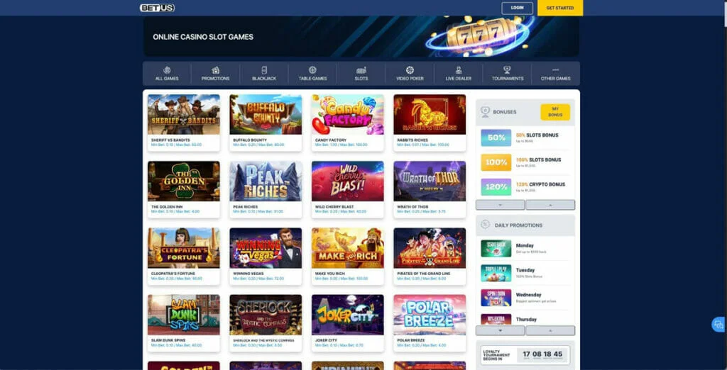 BetUS Slots
