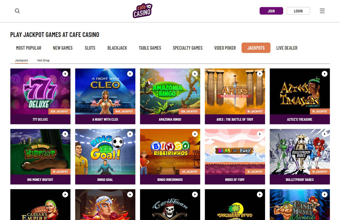 Online slots winners 5 Cafe Casino Jackpots