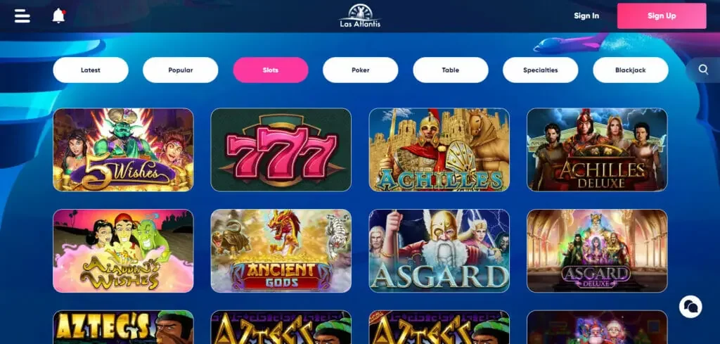 Las Atlantis Games