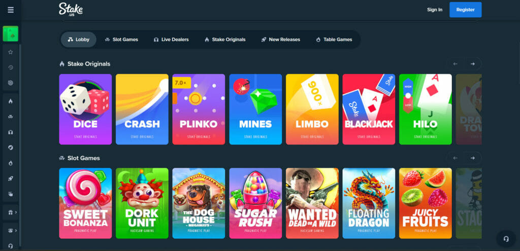 Stake US Casino Review
