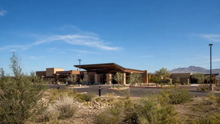 Apache Sky Casino Dudleyville, AZ 1 AI-generated exterior view of Apache Sky Casino Dudleyville, AZ, Arizona.