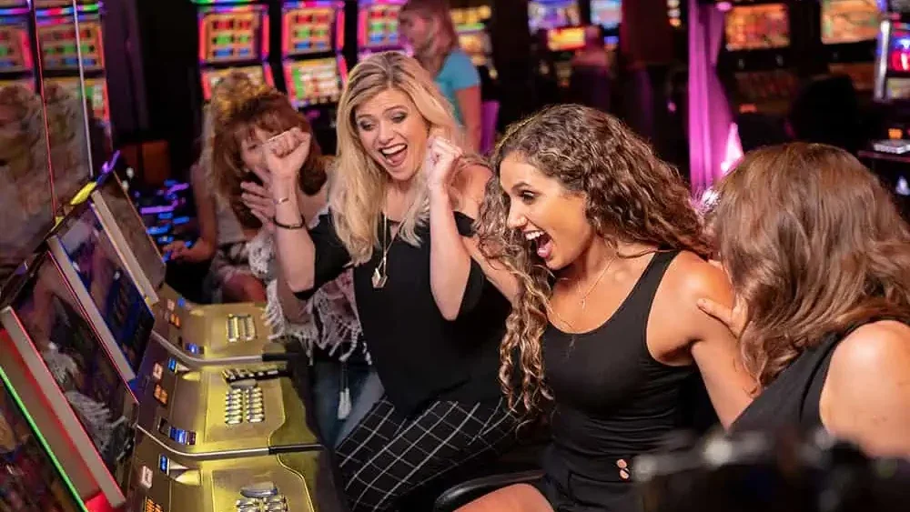 Video poker and slot machines at Baldini's Sports Casino in Sparks.