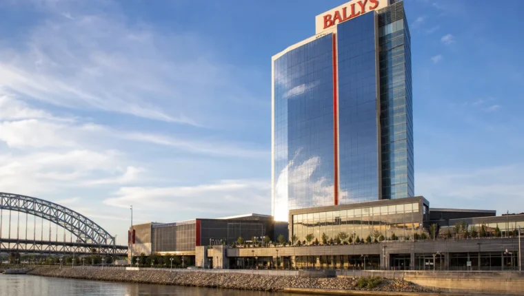 Bally's Quad Cities Casino & Hotel, Rock Island: Visitor Guide 9 AI-generated exterior view of Bally's Quad Cities Casino & Hotel Rock Island, Rock Island, Illinois.