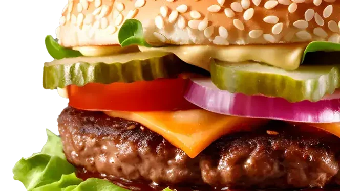 Boot Hill Casino Dodge City: Games, Dining, and Hotels 5 Burger image featured on the official Firesides Grill dining page.
