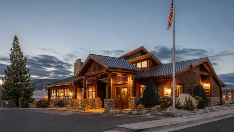 AI-generated exterior view of Cactus Jack's Senator Club Carson City, Carson City, Nevada.