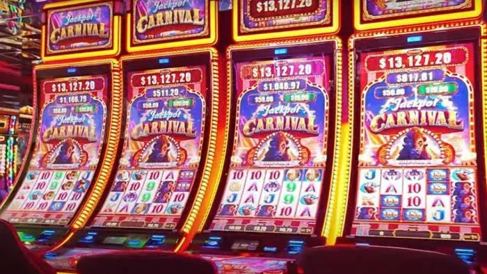 Buffalo slot machines at Casino Royale Las Vegas.
