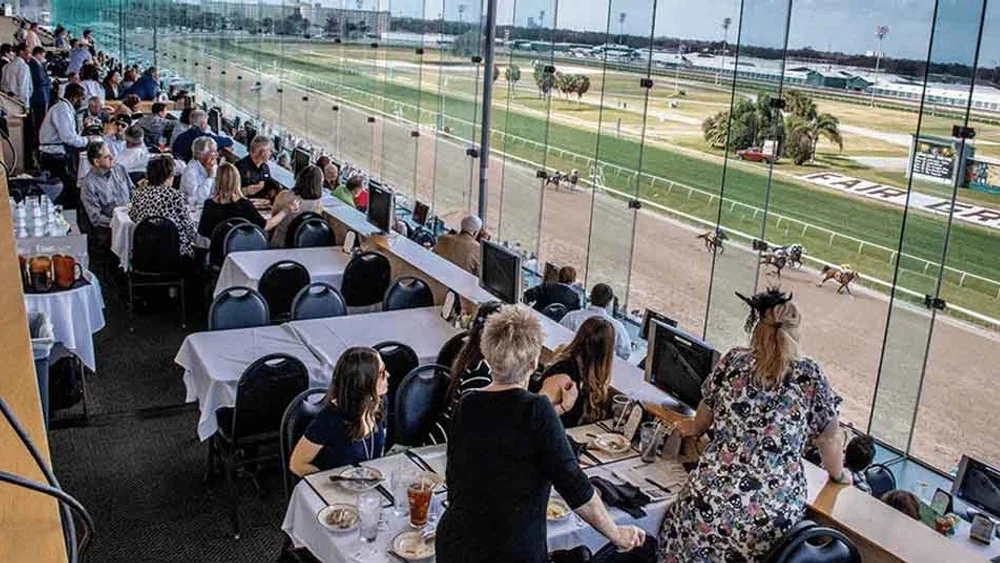 Fair Grounds Race Course Casino New Orleans 2 Clubhouse dining at Fair Grounds Race Course & Slots.