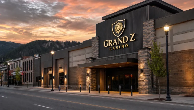 Grand Z Casino Central City 12 AI-generated exterior view of Grand Z Casino Central City, Central City, Colorado.