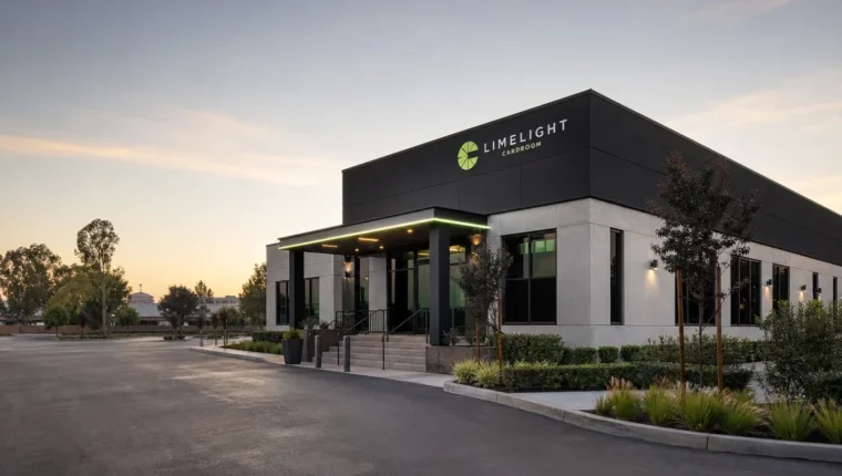 Limelight Cardroom Sacramento 50 AI-generated exterior view of Limelight Cardroom Sacramento, Sacramento, California.