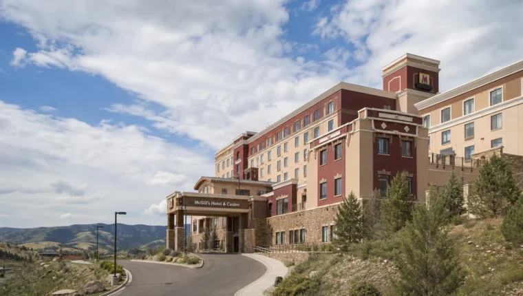 McGill's Hotel & Casino Cripple Creek 17 AI-generated exterior view of McGill's Hotel & Casino Cripple Creek, Cripple Creek, Colorado.