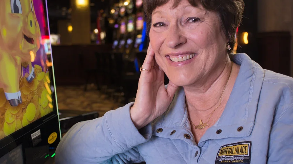 Slot gaming at Mineral Palace, pictured in the casino’s Hot Slots gallery.