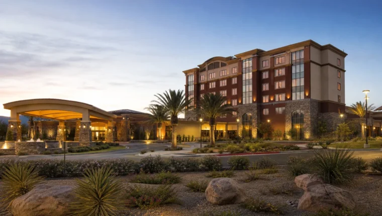 Pala Casino Resort & Spa Pala: Hotel, Games & Visitor Guide 62 AI-generated exterior view of Pala Casino Resort & Spa Pala, California.