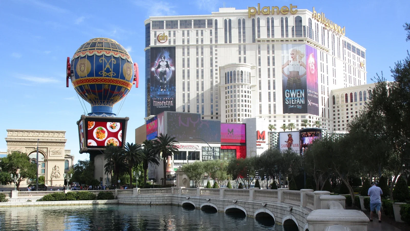 Paris Las Vegas Casino 2 Paris Las Vegas Casino pool photograph