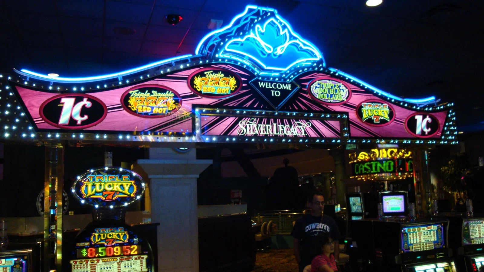 Silver Legacy Reno casino floor photograph