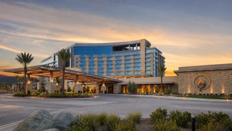 Soboba Casino Resort & Hotel San Jacinto 87 AI-generated exterior view of Soboba Casino Resort & Hotel San Jacinto, San Jacinto, California.