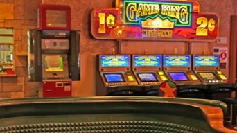 Stagecoach Hotel & Casino Beatty 2 Craps and cage area at Stagecoach Hotel & Casino in Beatty.
