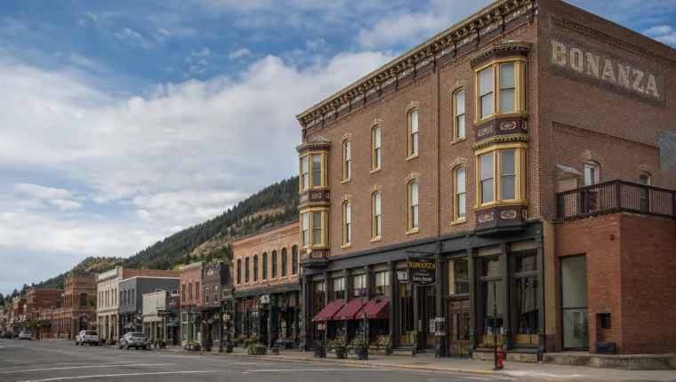 AI-generated exterior view of The Famous Bonanza Central City, Central City, Colorado.