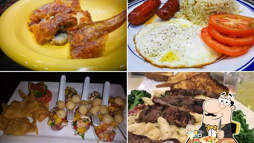 Food at The Gardens Casino, as pictured in the source gallery.