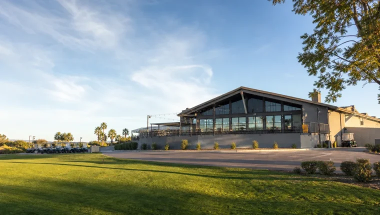 The Nineteenth Hole Antioch 97 AI-generated exterior view of The Nineteenth Hole Antioch, Antioch, California.