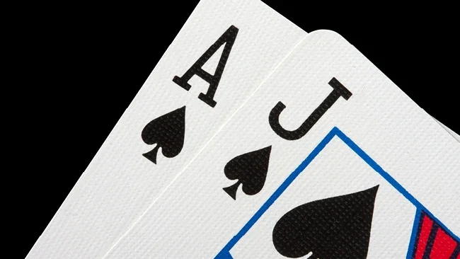 Blackjack pictured on Virgin Hotels Las Vegas’s official table-games page.