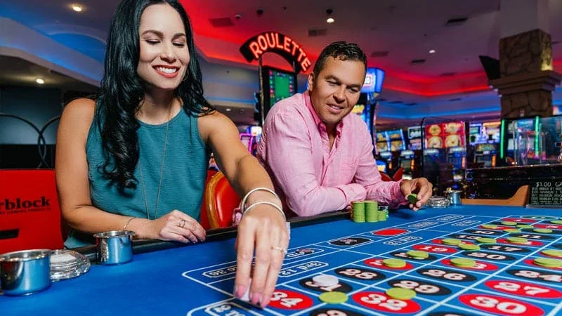 Table games at Virgin River Casino & Lodge.