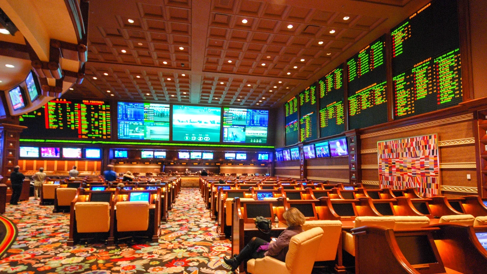 Wynn Casino Las Vegas sportsbook photograph